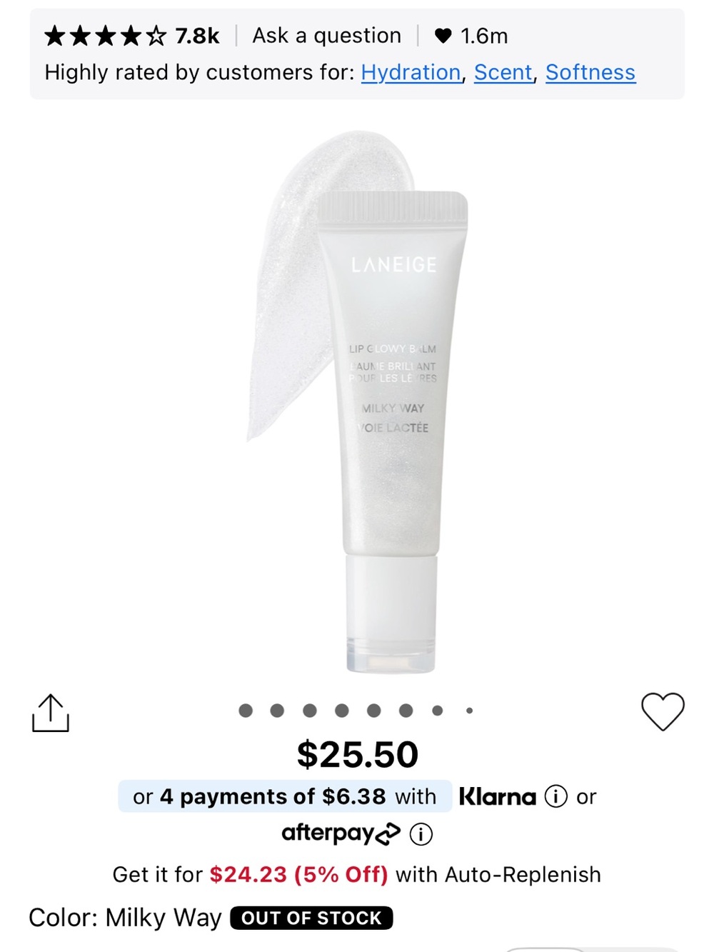 LANEIGE Lip Glowy Balm Set - Picture 3 of 3